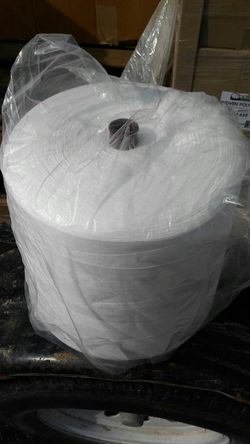 THR-1300 13/4 White Polyester Sewing Cones 172003 80#