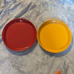 Unique Circle Square Plate Set