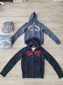 Men's Abercrombie hoodie vintage style slim fit (S and M) for $40 each Firm (Placentia 92870)
