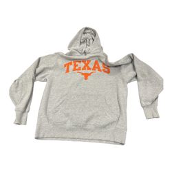 Texas Longhorns Gray Pullover Hoodie