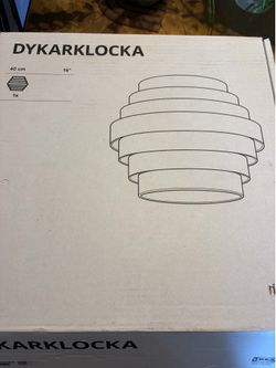 IKEA DYKARKLOCKA PENDANT LAMP SHADE