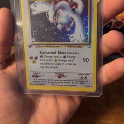 Ungraded Pokemon First Edition Lugia