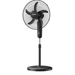 Holmes 18 Inch Oscillating Stand Fan 3 Speed Powerful Airflow Adjustable Height 30 Degree Tilt Wide Angle Cooling Quiet Operation for Bedroom Living R