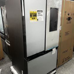 Samsung 3 Door Family Hub Bespoke Refrigerator-Open Box 