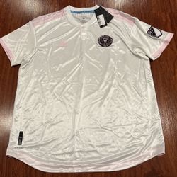 2020 Adidas Mens Inter Miami FC Home Authentic Version Soccer Jersey XXL 2XL MLS