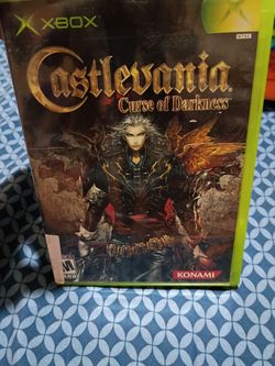 Original Xbox Castlevania complete works as it should no offers no trades 75th Ave Indian School serious buyers only please