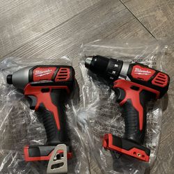 2 New Drills No Battery No Charger 
