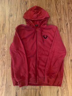 True Religion Full Zip Red Size L