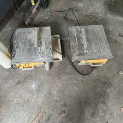 2 Tile Saws