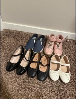New, Like New and Good Condition Girls Shoes(sizes: 2, 3 medium, 3) prices vary!