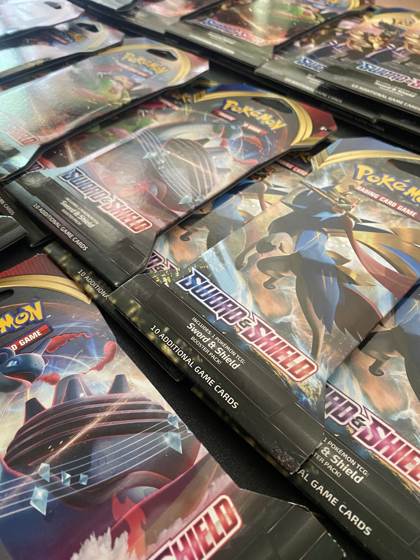 28 Pokémon Sword And Shield Booster Packs *Mint Condition Off The Shelf*
