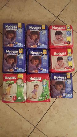 Huggies diapers
