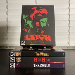 Arrow Video Collector/Special Edition Blu-Ray Movies With Slipcovers