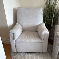 Pottery Barn Dream Manual &  Swivel Glider Recliner