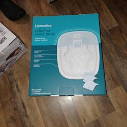 Brand New Homedics Bubble Bliss