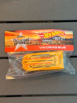 2026 Hot Wheels 26th Nationals Dallas, TX Convention VW Drag Bus yellow