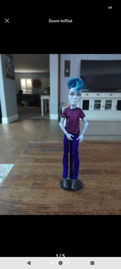Monster High Student Disembody Council Sloman Slo Mo Mortavitch Doll