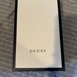 Empty Gucci Shoe Box