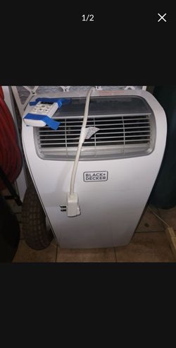 A/C portable  Black and Decker  8000 BTU 🥶🥶🥶 cost well over $375
