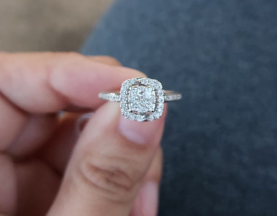 14k Diamond Ring