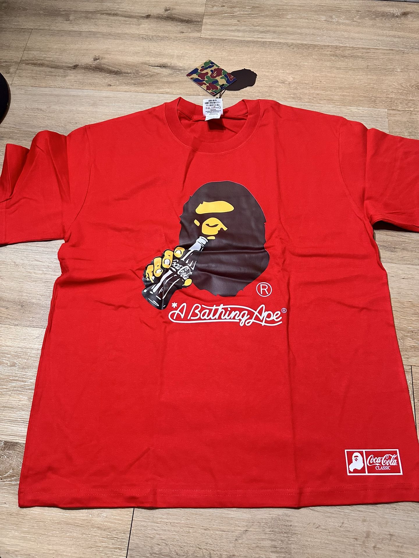 Bape Red Tee