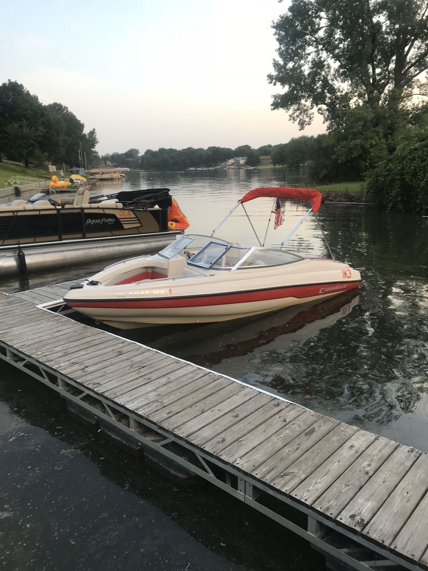 1995 caravelle fish and ski combo