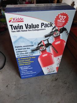 Fire extinguisher 2 pack