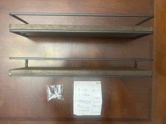 Two Floating Shelves