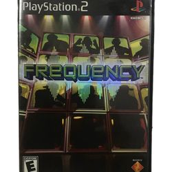 Frequency PS2 CIB — Tested Working — Excellent Condition — Harmonix Rhythm Game