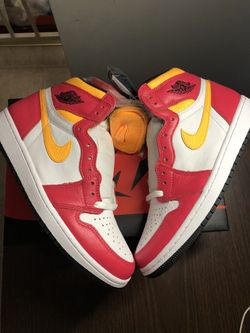 Jordan 1 Retro High OG Light Fusion Red