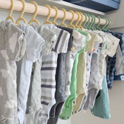 Baby Boy Clothes 0–3 Months – 17 Pieces