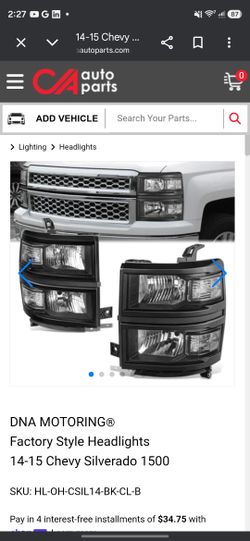 Chevy Silverado Headlights