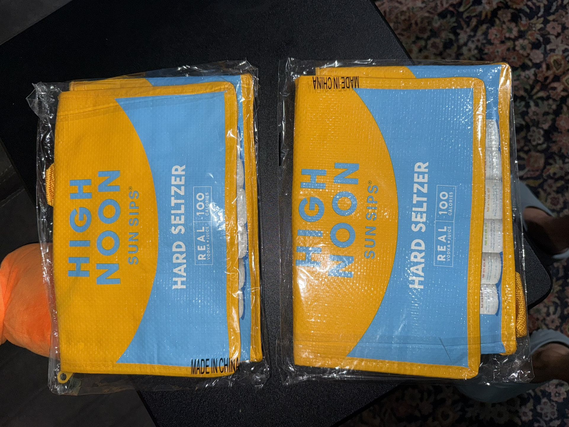 High Noon Sun Sips Hard Seltzer cooler bag