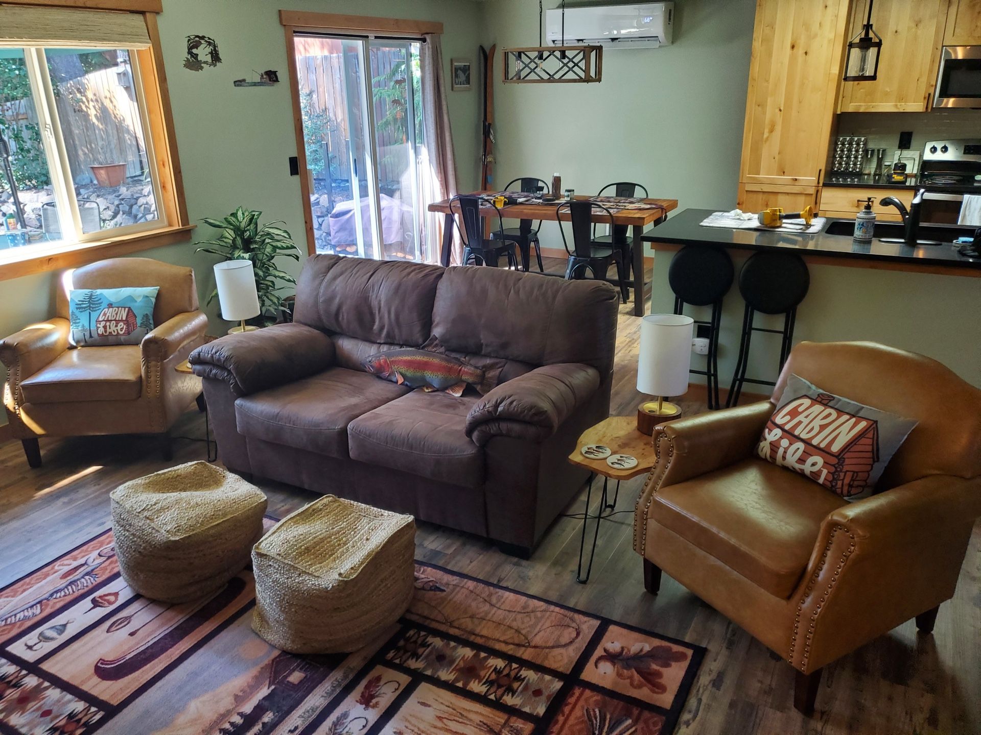 MUST SELL: Loveseat And Two Arm Chairs