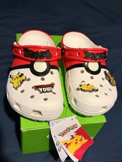 Pokemon Pokeball Crocs
