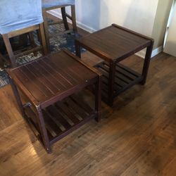 2 End Tables 