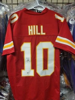 Chiefs Tyreek Hill Signed, Beckett-Certified Jersey