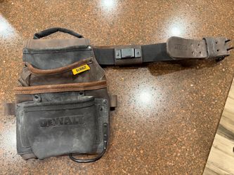 Dewalt tool belt- nail bag