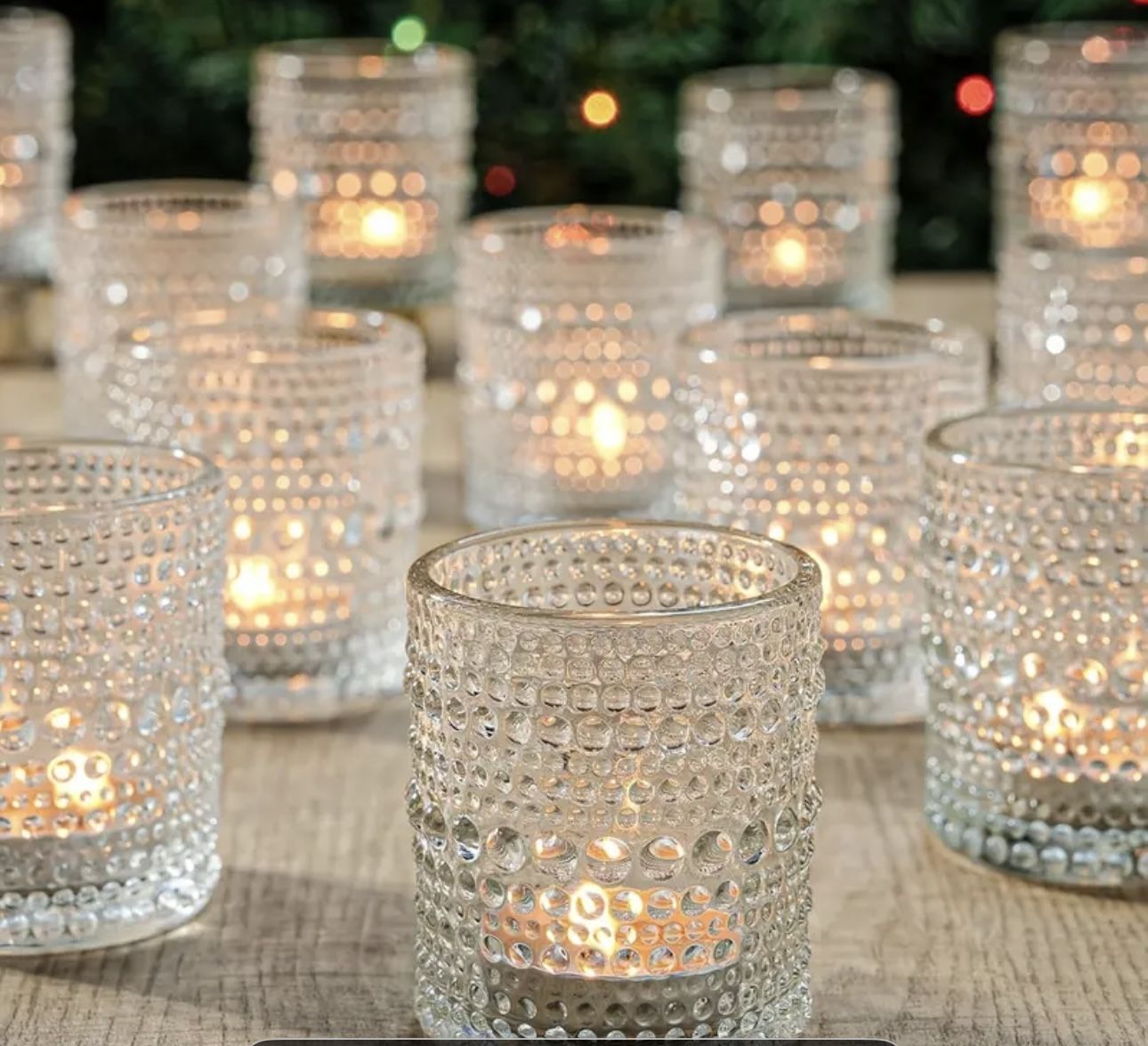 Glass Votive Candle Holder