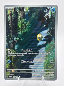 Psyduck 175/165 Pokémon Card MEW Illustration Rare
