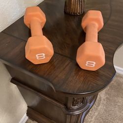Dumbells 8-Pounds 