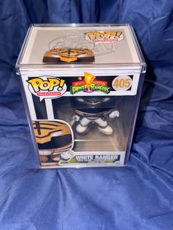 White Ranger Funko Pop! With sword