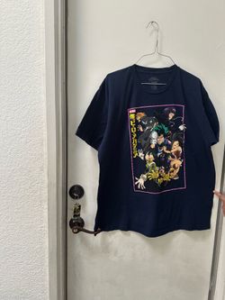 My hero academia  funimation anime graphic T -Shirt  size XL