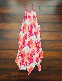 Baby Girl Clothes Little Girls Clothes Flowy Layered Dress Size M Fits 7/8