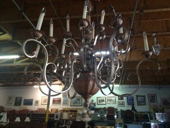 Mansion-Style 12-Light Chandelier