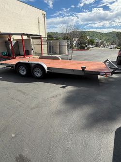 Carson Trailer Car Hauler 7x18 TDM 7K GVWR