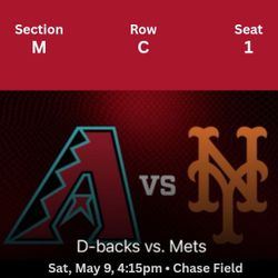 Arizona Diamondbacks Vs New York Mets - Sat