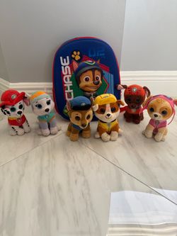 Paw patrol bag and friends