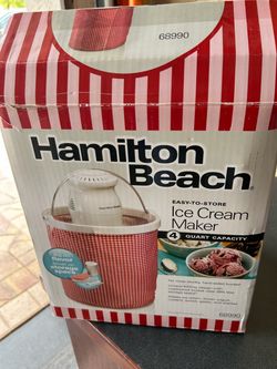 Hamilton Beach 4-Quart Ice Cream Maker