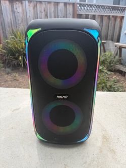 Tzumi Super Bass Portable Bluetooth Jobsite Speaker + Microphone 🔊🎤